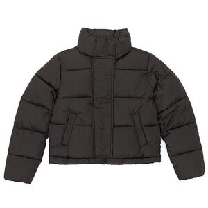 GB girls Brown Puffer Jacket 8
